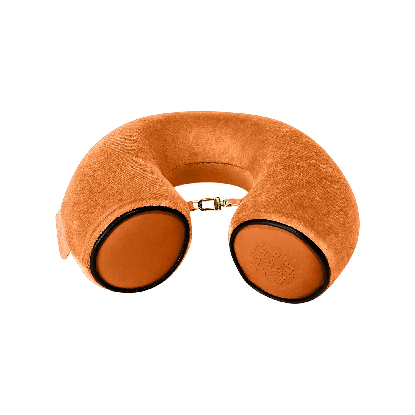 Lotta Pieces | Super Plush Travel Neck Pillow With Leather Tips