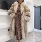 Fur mink coat