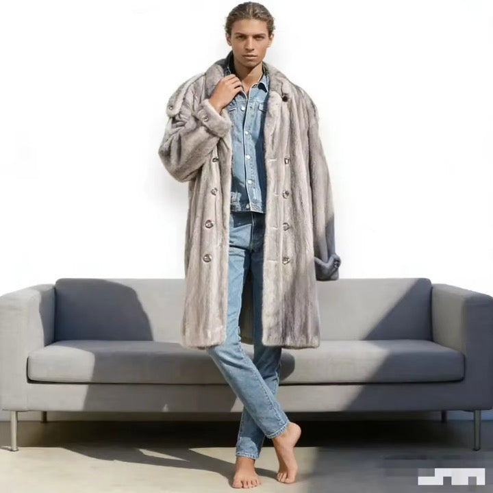 Fur mink coat