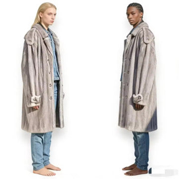 Fur mink coat