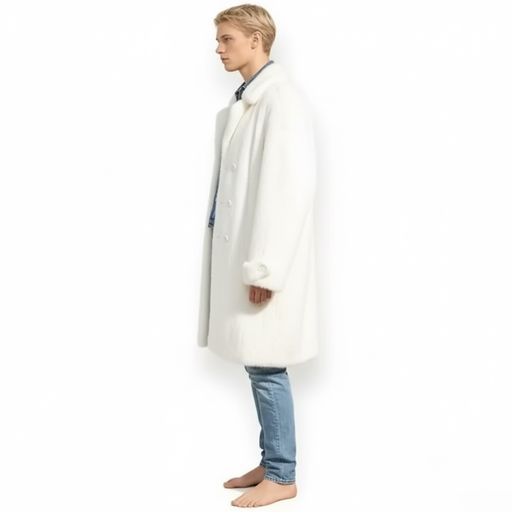 Fur mink coat