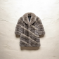 Fur mink coat