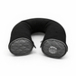 Lotta Pieces | Super Plush Velvet Travel Neck Pillow With Diamond Quilted Leather