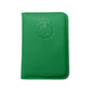 Lotta Pieces | Luxury Leather Passport Holder And Wallet With Gold Metal Logo