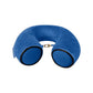 Lotta Pieces | Super Plush Travel Neck Pillow With Leather Tips