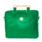 Lotta Pieces | Innovative Leather Briefcase With Metal Handles