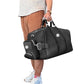 leather duffle bag