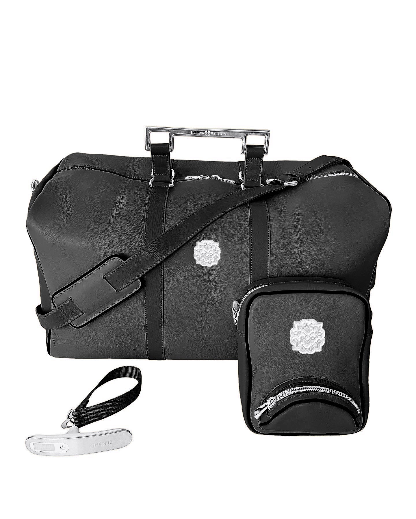 leather duffle bag