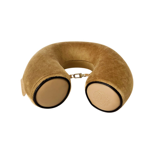 leather neck pillow