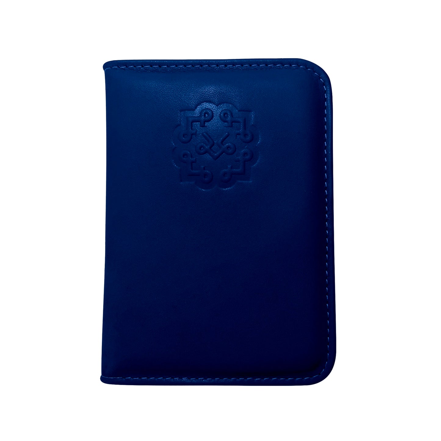Lotta Pieces | Luxury Leather Passport Holder And Wallet With Gold Metal Logo