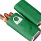 Lotta Pieces | Elegant Leather And Stainless Steel Cigar Case With Cigar Cutter