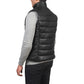 leather suede reversible vest