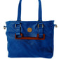 leather suede tote bag