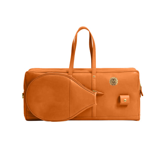 leather tennis bag case