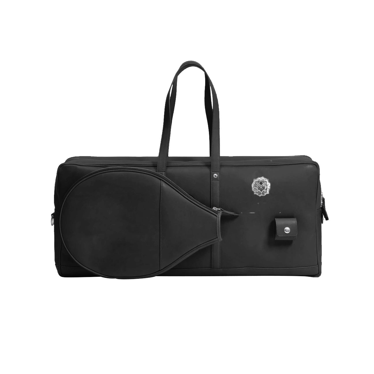 Lotta Pieces | Professional Leather Tennis Bag With Detachable Racket Case