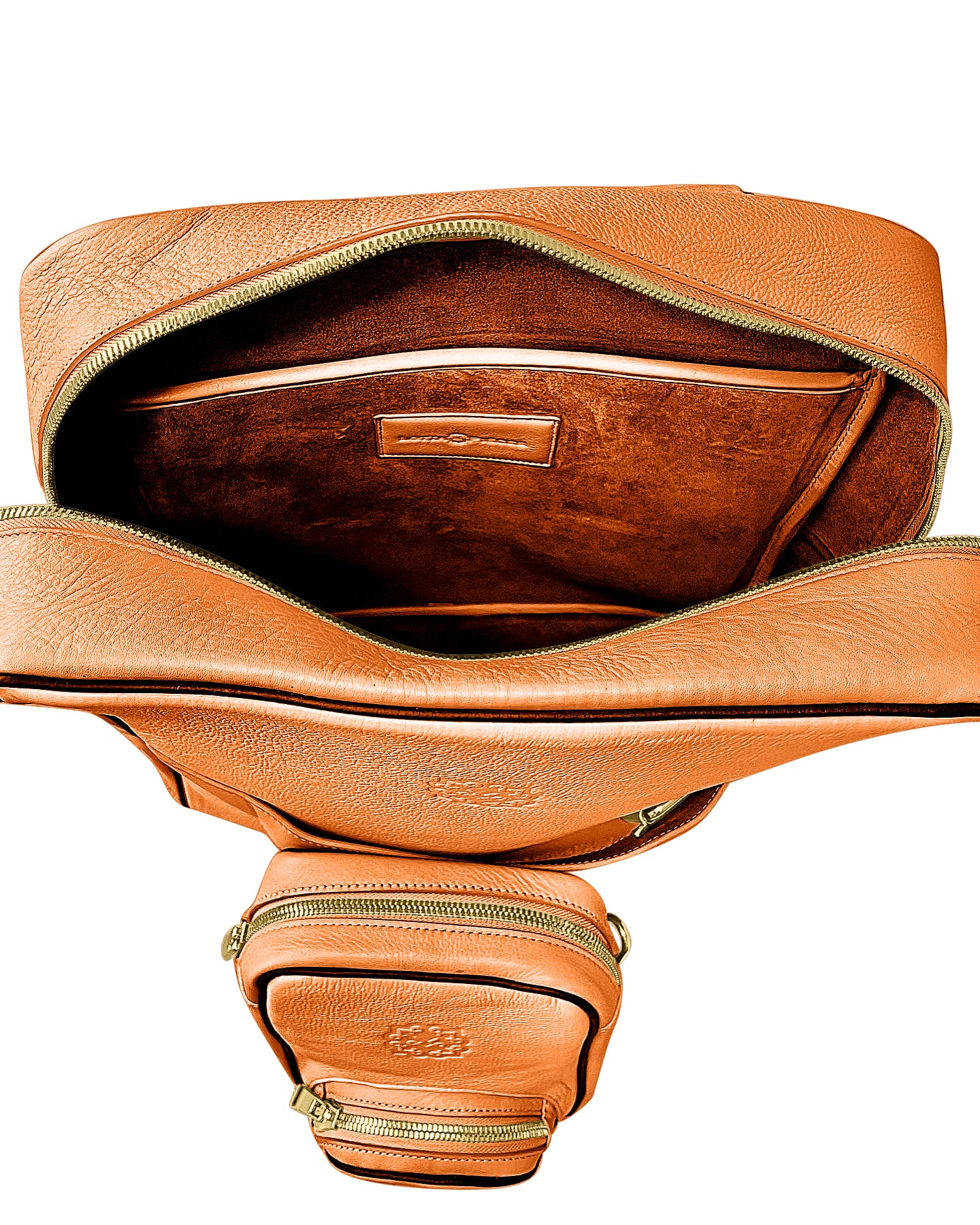 leather backpack